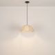 Pendule, Lustre suspendate - Lustra/Pendul din iuta bej, design boho style, FLOR