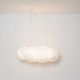 Pendule, Lustre suspendate - Lustra decorativa Cloud 100cm, realizat manual din matase artificiala si bumbac