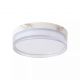 Iluminat pentru baie - Mini Plafoniera diametru 23cm, Button LED iluminat baie IP65 alb marmorat