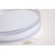 Iluminat pentru baie - Mini Plafoniera diametru 23cm, Button LED iluminat baie IP65 alb marmorat