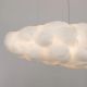 Pendule, Lustre suspendate - Lustra decorativa Cloud 150cm, realizat manual din matase artificiala si bumbac