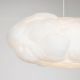 Pendule, Lustre suspendate - Lustra decorativa Cloud 80cm, realizat manual din matase artificiala si bumbac