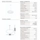 Pendule, Lustre suspendate - Lustra decorativa Cloud 80cm, realizat manual din matase artificiala si bumbac