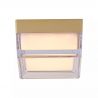 Mini Plafoniera, Button LED Square iluminat baie IP65 auriu