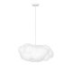 Iluminat pentru copii - Lustra decorativa Cloud 60cm, realizat manual din matase artificiala si bumbac
