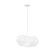 Iluminat pentru copii - Lustra decorativa Cloud 50cm, realizat manual din matase artificiala si bumbac