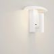 Aplice cu Spot - Aplica de perete din aluminiu alb cu spot reader LED FRANKIE