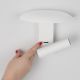 Aplice cu Spot - Aplica de perete din aluminiu alb cu spot reader LED FRANKIE