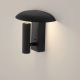 Aplice cu Spot - Aplica de perete din aluminiu negru cu spot reader LED FRANKIE