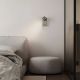 Aplice cu Spot - Aplica de perete cu spot directionabil LED VIRE gri