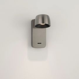 Aplica de perete cu spot directionabil LED VIRE gri