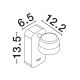 Aplice cu Spot - Aplica de perete cu spot directionabil LED VIRE gri