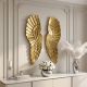 Decoratiuni perete - Decoratiune perete auriu antic Fallen Angel 65cm
