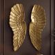 Decoratiune perete auriu antic Fallen Angel 65cm