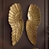 Decoratiune perete auriu antic Fallen Angel 65cm