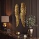 Decoratiuni perete - Decoratiune perete auriu antic Fallen Angel 65cm