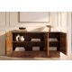 Comode - Bufet ARCADIA 160cm din lemn de mango maro cu 3 fronturi arcuite