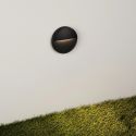 Spot aplicat LED iluminat fatade, scari exterior IP54, STRIDE negru