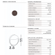 Spoturi - Spot aplicat LED iluminat fatade, scari exterior IP54, STRIDE corten
