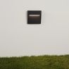Spot aplicat LED iluminat fatade, scari exterior IP54, STRIDE negru