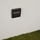 Spoturi - Spot aplicat LED iluminat fatade, scari exterior IP54, STRIDE negru