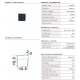 Spoturi - Spot aplicat LED iluminat fatade, scari exterior IP54, STRIDE negru