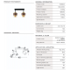 Lustre aplicate - Lustra aplicata tavan SERENA 2L