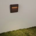 Spot aplicat LED iluminat fatade, scari exterior IP54, STRIDE corten