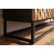 Comode - Comoda SHADES 180cm cu usi multicolore, lemn de mango, design 3D
