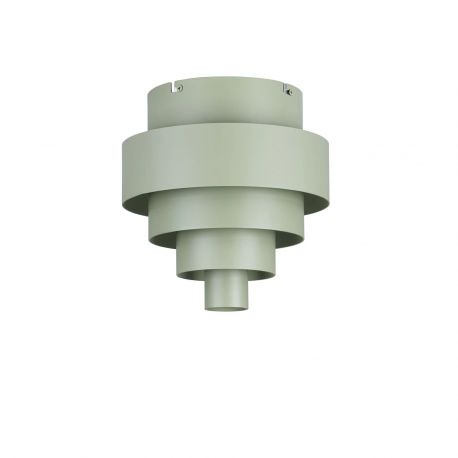 Lustre aplicate - Lustra LED aplicata tavan MINDY 24cm verde