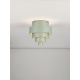 Lustre aplicate - Lustra LED aplicata tavan MINDY 24cm verde