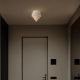 Lustre aplicate - Lustra LED aplicata tavan MINDY 24cm crem