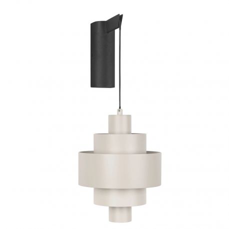 Aplice, corpuri de iluminat pentru pereti - Aplica LED de perete tip pendul MINDY crem