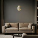 Lustra LED suspendata MINDY 24cm verde