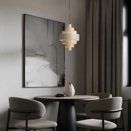 Pendule, Lustre suspendate - Lustra LED suspendata MINDY 24cm crem