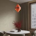 Lustra LED suspendata MINDY 18cm rosie