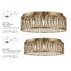 Candelabre, Lustre - Lustra suspendata, Elise 7Lt, metal alama antic si cristale