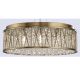 Candelabre, Lustre - Lustra suspendata, Elise 7Lt, metal alama antic si cristale