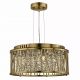 Candelabre, Lustre - Lustra suspendata, Elise 7Lt, metal alama antic si cristale