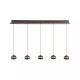 Pendule, Lustre suspendate - Lustra liniara pentru Mesa Dining sau Insula Bucatarie, Meteor LED