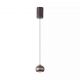 Pendule, Lustre suspendate - Pendul LED suspendat metal nickel negru Meteor LED