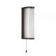Aplice oglinda, tablou - Aplica de perete baie IP44 negru Rue LED