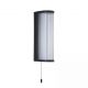 Aplice oglinda, tablou - Aplica de perete baie IP44 negru Rue LED