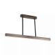 Pendule, Lustre suspendate - Lustra liniara extensibila finisaj bronz periat, tija telescopica LED 2700K Bar