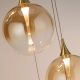 Pendule, Lustre suspendate - Lustra cu 8 pendule LED casa scarii Alchemy H-300cm