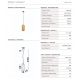 Pendule, Lustre suspendate - Lustra/Pendul design decorativ din metal DARIA alama Antique