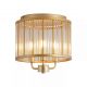Lustre aplicate - Lustra aplicata din metal auriu si tije din sticla, 3Lt Premium