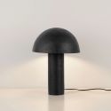 Veioza/Lampa de masa din ciment FALLOW negru