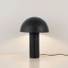 Veioza/Lampa de masa din ciment FALLOW negru