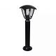 Stalpi - Stalp exterior IP44 din policarbonat negru Axis H-45cm